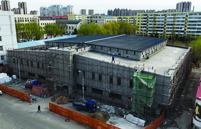 齊齊哈爾:市游泳館升級(jí)改造工作完成屋面和立面改造升級(jí)